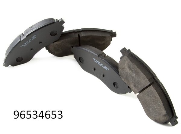 Колодки передние Равон R3 1.5, Шевроле Нексія ☰ 96534653-GM